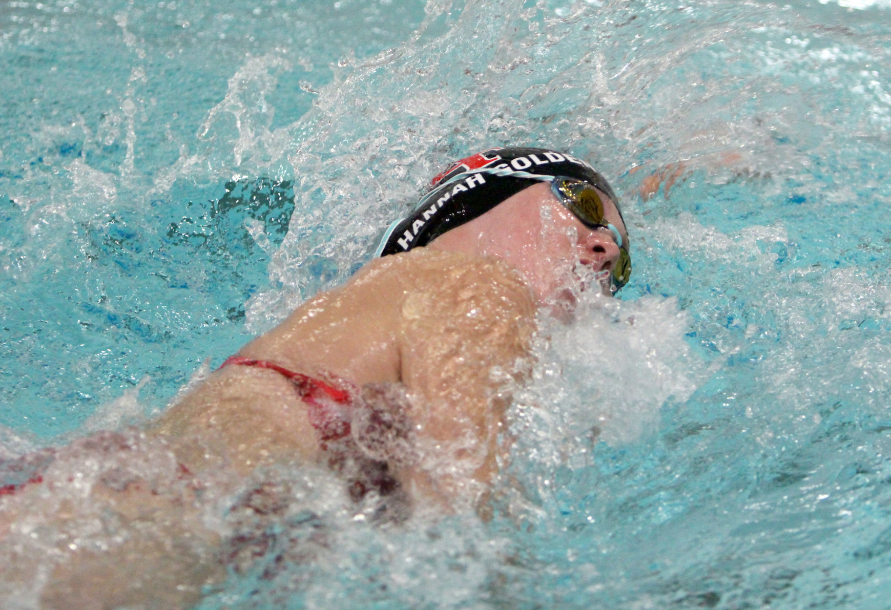 Hudson at Chi-Hi girls swimming 9-10-19